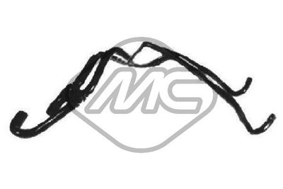 Hose, heat exchanger (heating) Metalcaucho 08421