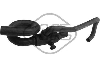 Hose, heat exchanger (heating) Metalcaucho 08468