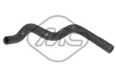 Hose, heat exchanger (heating) Metalcaucho 08506