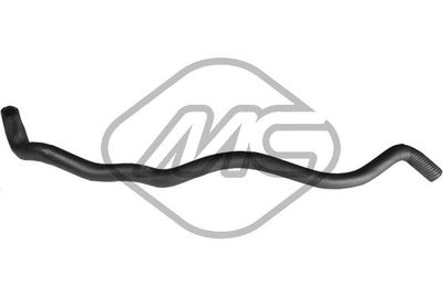 Hose, heat exchanger (heating) Metalcaucho 08528