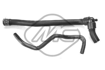 Hose, heat exchanger (heating) Metalcaucho 08559