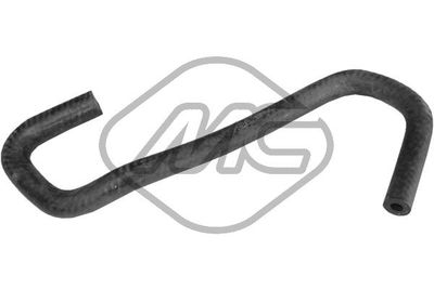 Hose, heat exchanger (heating) Metalcaucho 08591