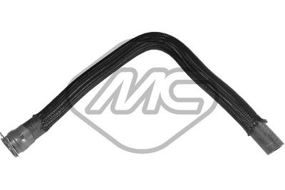 Hose, heat exchanger (heating) Metalcaucho 08596