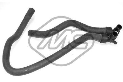 Hose, heat exchanger (heating) Metalcaucho 08613