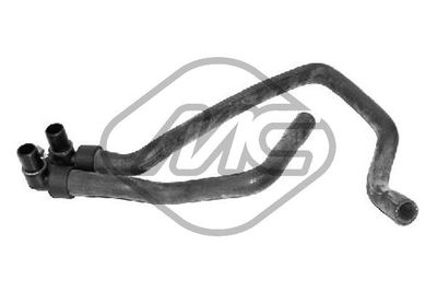 Hose, heat exchanger (heating) Metalcaucho 08626
