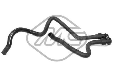 Hose, heat exchanger (heating) Metalcaucho 08649