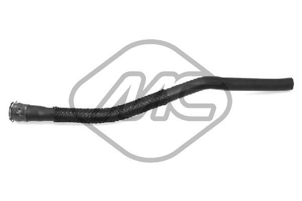 Metalcaucho 08660 Hose, heat exchanger (heating)