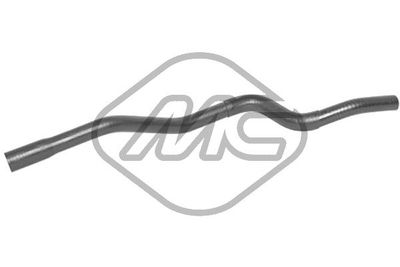 Hose, heat exchanger (heating) Metalcaucho 08679