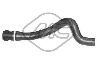 Hose, heat exchanger (heating) Metalcaucho 08716