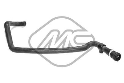 Hose, heat exchanger (heating) Metalcaucho 08717