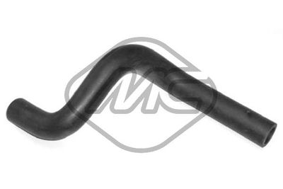 Hose, heat exchanger (heating) Metalcaucho 08757