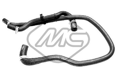 Hose, heat exchanger (heating) Metalcaucho 08771