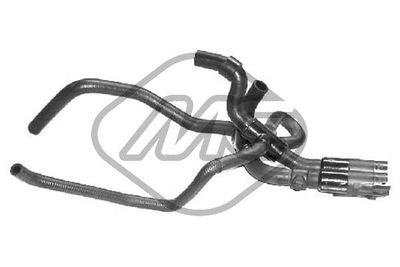 Hose, heat exchanger (heating) Metalcaucho 08828