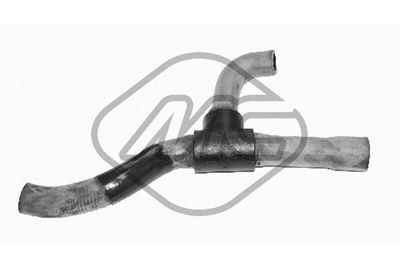 Hose, heat exchanger (heating) Metalcaucho 08924