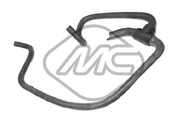 Metalcaucho 08932 Hose, heat exchanger (heating)