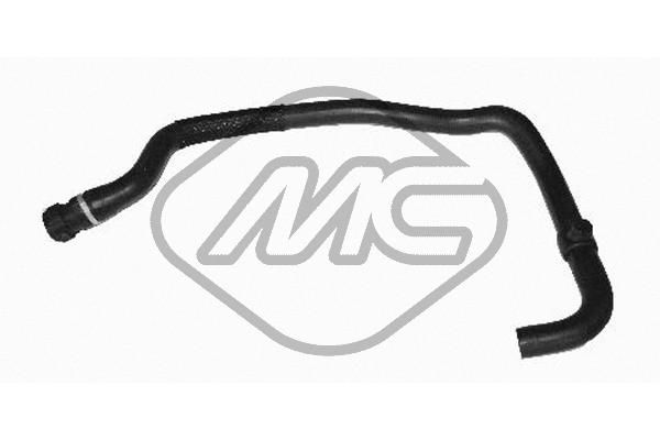 Metalcaucho 08939 Hose, heat exchanger (heating)