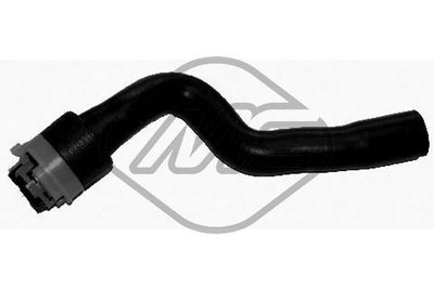 Hose, heat exchanger (heating) Metalcaucho 08982