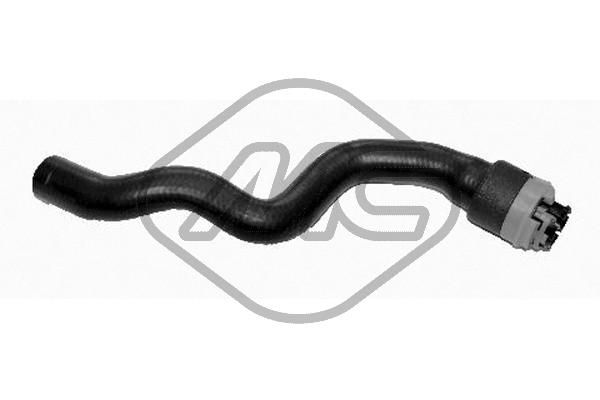 Metalcaucho 08989 Hose, heat exchanger (heating)