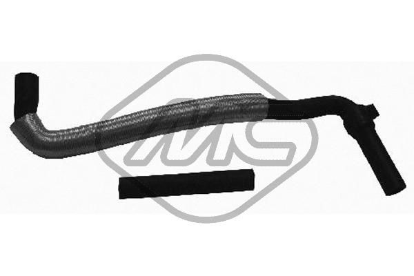 Metalcaucho 09000 Hose, heat exchanger (heating)