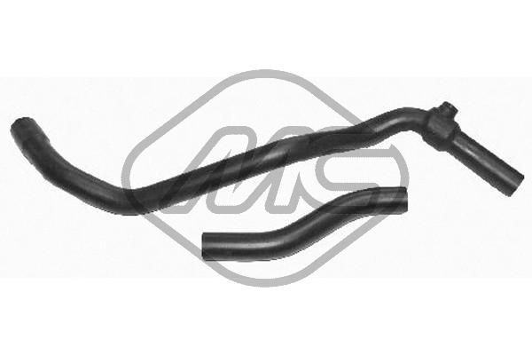 Metalcaucho 09020 Hose, heat exchanger (heating)