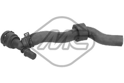 Hose, heat exchanger (heating) Metalcaucho 09042
