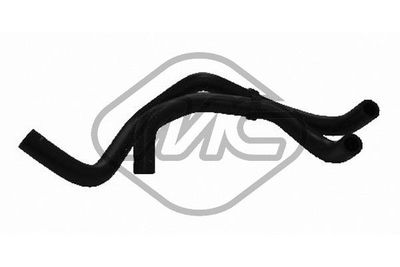 Hose, heat exchanger (heating) Metalcaucho 09047