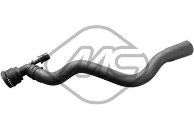 Hose, heat exchanger (heating) Metalcaucho 09050