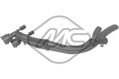 Hose, heat exchanger (heating) Metalcaucho 09052
