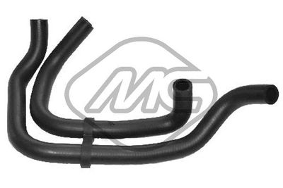 Hose, heat exchanger (heating) Metalcaucho 09081