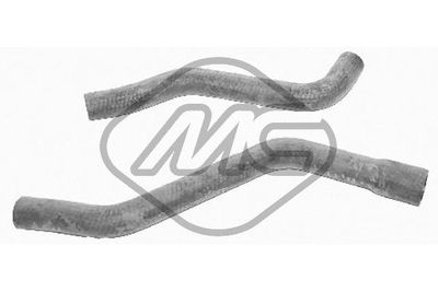 Hose, heat exchanger (heating) Metalcaucho 09088