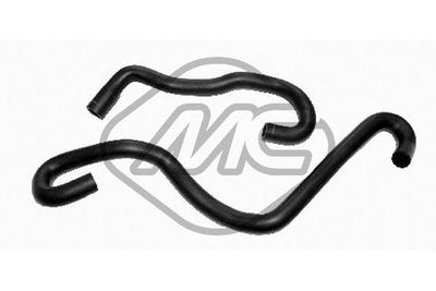 Hose, heat exchanger (heating) Metalcaucho 09098