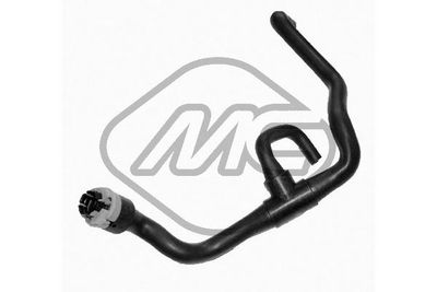 Hose, heat exchanger (heating) Metalcaucho 09112