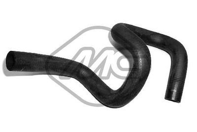 Hose, heat exchanger (heating) Metalcaucho 09135