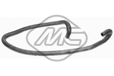 Hose, heat exchanger (heating) Metalcaucho 09138