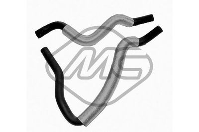 Hose, heat exchanger (heating) Metalcaucho 09140