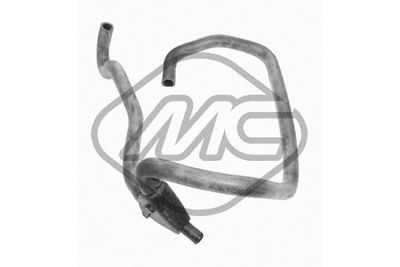 Hose, heat exchanger (heating) Metalcaucho 09144