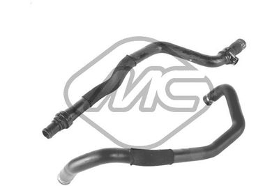 Hose, heat exchanger (heating) Metalcaucho 09167