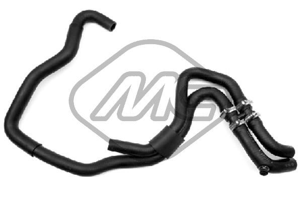 Metalcaucho 09174 Hose, heat exchanger (heating)