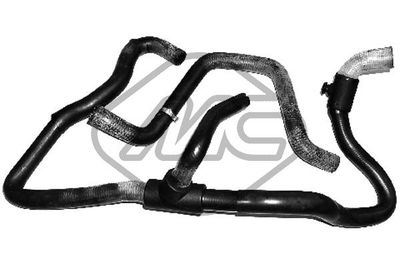 Hose, heat exchanger (heating) Metalcaucho 09175