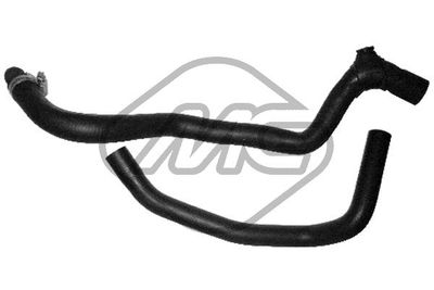 Hose, heat exchanger (heating) Metalcaucho 09179