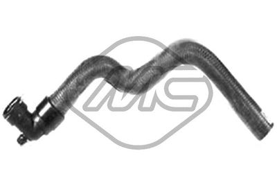 Hose, heat exchanger (heating) Metalcaucho 09192