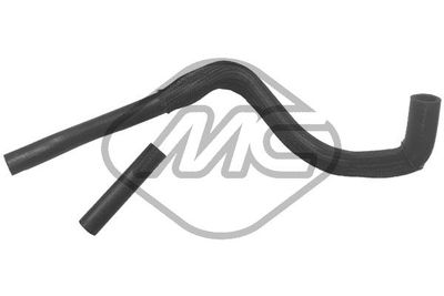 Hose, heat exchanger (heating) Metalcaucho 09198