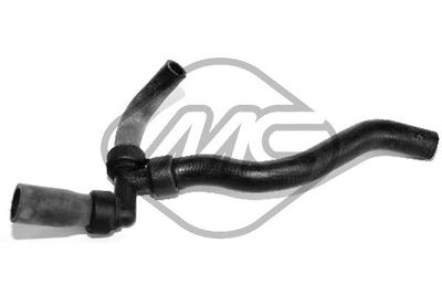 Hose, heat exchanger (heating) Metalcaucho 09214