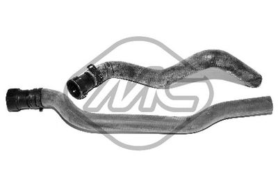 Hose, heat exchanger (heating) Metalcaucho 09271