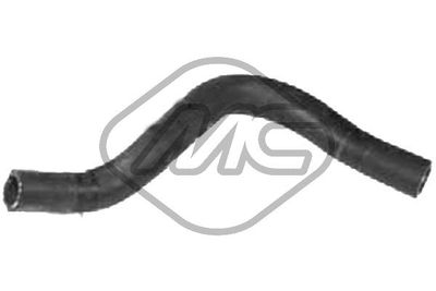 Hose, heat exchanger (heating) Metalcaucho 09280