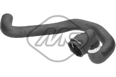 Hose, heat exchanger (heating) Metalcaucho 09316