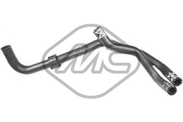 Metalcaucho 09322 Hose, heat exchanger (heating)
