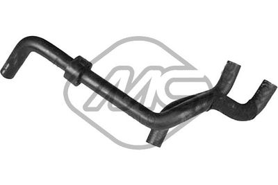 Hose, heat exchanger (heating) Metalcaucho 09324
