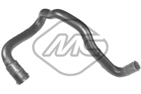 Metalcaucho 09331 Hose, heat exchanger (heating)
