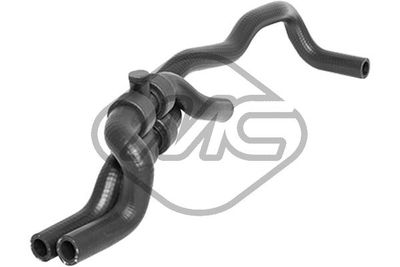 Hose, heat exchanger (heating) Metalcaucho 09345